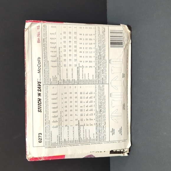 McCall's 6273 Stitch-n-Save Women's Separates Uncut Sewing Pattern New Sz 8-14 - Picture 2 of 4